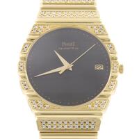 ピアジェ 15661C725 ポロ YG／D・ブレスD クォーツ