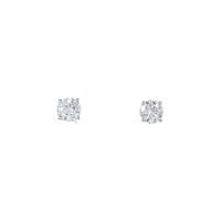 プラチナダイヤモンドピアス 0．337ct・0．348ct・G?H・SI2・GOOD