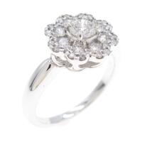 ポンテヴェキオ フラワー ダイヤモンドリング