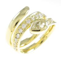 K18YG ダイヤモンドリング