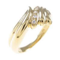 K18YG ダイヤモンドリング