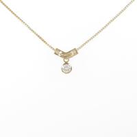 K18YG ダイヤモンドネックレス