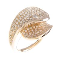 K18PG ダイヤモンドリング