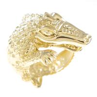 K18YG クロコダイル リング