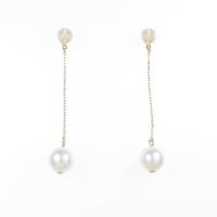 【リメイク】K18YG アコヤパールキャッチ