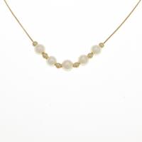 K18YG アコヤパールネックレス