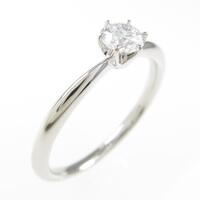 プラチナダイヤモンドリング 0．268ct・D・VVS2・3EXT
