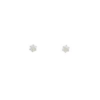 【リメイク】PT ソリティア ダイヤモンドピアス