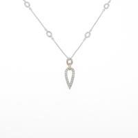 K18WG／K18PG ダイヤモンドネックレス