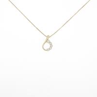 K18YG ダイヤモンドネックレス