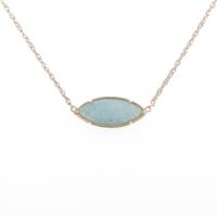 アガット クオーツネックレス