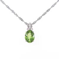 PT ペリドットネックレス