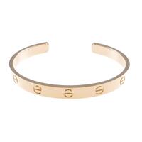 カルティエ ラブオープンブレスレット