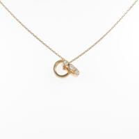 4゜C ダイヤモンドネックレス