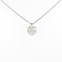 【リメイク】プラチナダイヤモンドネックレス 1．123ct・I・I1・3EXT