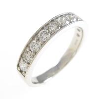 PT ハーフエタニティ ダイヤモンドリング