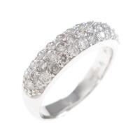 ポンテヴェキオ パヴェ ダイヤモンドリング