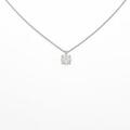 プラチナダイヤモンドネックレス 0．321ct・G・I1・VG