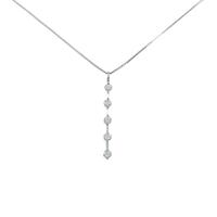 PT／K18WG ダイヤモンドネックレス