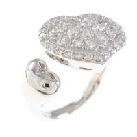 PT ハート ダイヤモンドリング