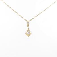 K10YG ダイヤモンドネックレス