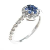 K18WG サファイヤリング