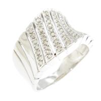 K18WG ダイヤモンドリング