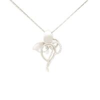 K18WG ダイヤモンドネックレス