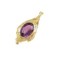 K18YG アメジストペンダント