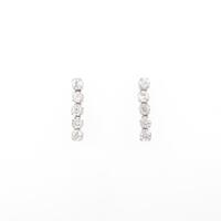 750WG／K18WG キュービックピアス