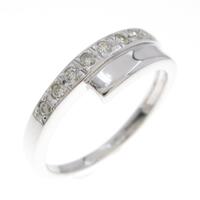 K18WG ダイヤモンドリング