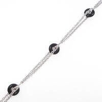 750WG オニキスブレスレット