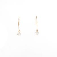 K18PG ダイヤモンドピアス