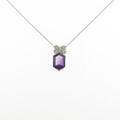 PT アメジストネックレス