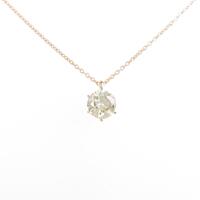 【リメイク】K18PG ダイヤモンドネックレス 1．027ct・VLBY・VS1・GOOD
