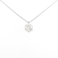 【リメイク】プラチナダイヤモンドネックレス 1．113ct・I・I1・EXT