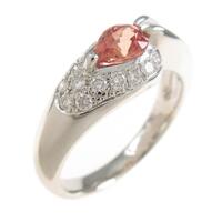 PT パパラチアサファイヤリング