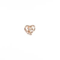 ヴァンドーム ハート ダイヤモンドピアス 片耳