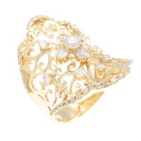 K18YG ダイヤモンドリング