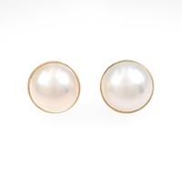 K18YG マベパールピアス