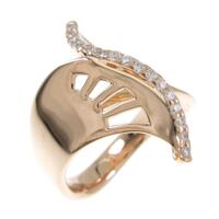 K18PG ダイヤモンドリング