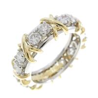 ティファニー 16ストーン リング