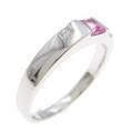 PT ピンクサファイヤリング