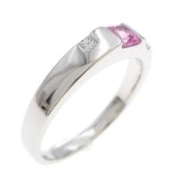 PT ピンクサファイヤリング