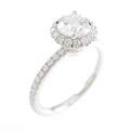 ハリーウィンストン ラウンドマイクロパヴェ リング 0．55ct・D・VVS2・3EXT