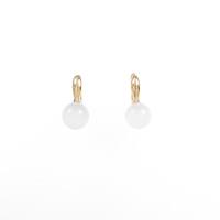 4゜C カルセドニーイヤリング