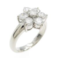 PT フラワー ダイヤモンドリング