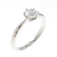 プラチナダイヤモンドリング 0．509ct・D・VVS2・VG