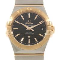 オメガ 123．20．35．20．01．001 コンステレーションブラッシュ RGコンビ SSxPG 自動巻