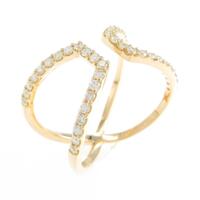 【リメイク】K18YG ダイヤモンドリング